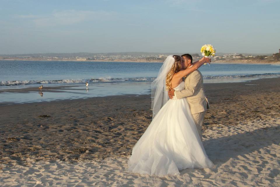 Monterey Beach Wedding