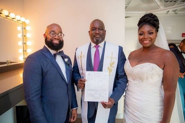 Wedding couple
