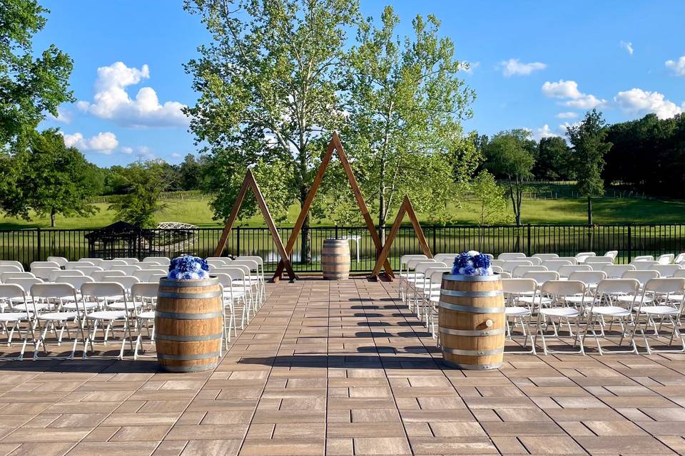 Ceremony Grand Pavillion Patio