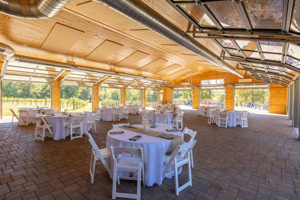 Inside the Grand Pavillion