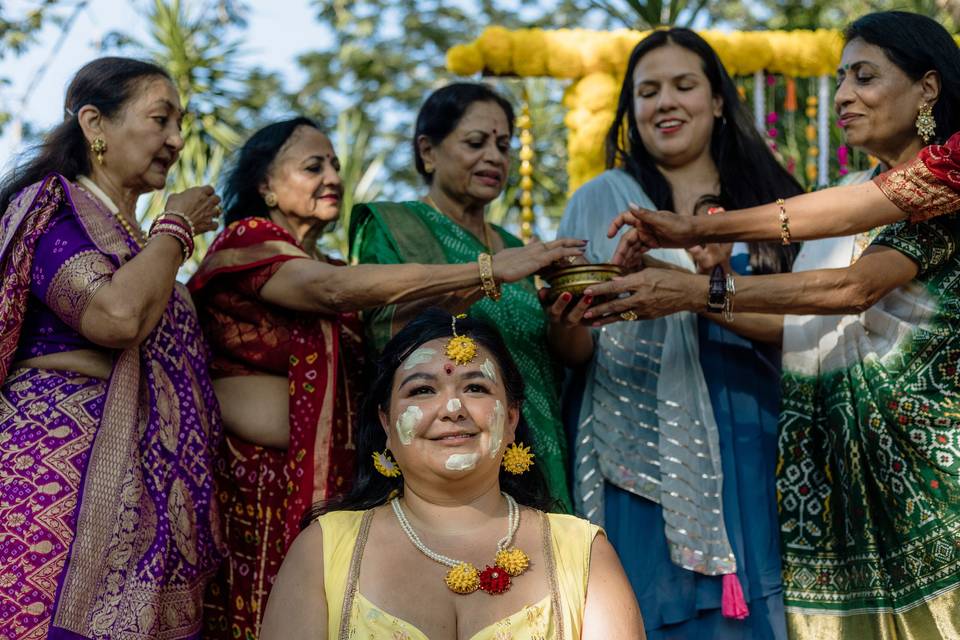 A & N Pithi Ceremony