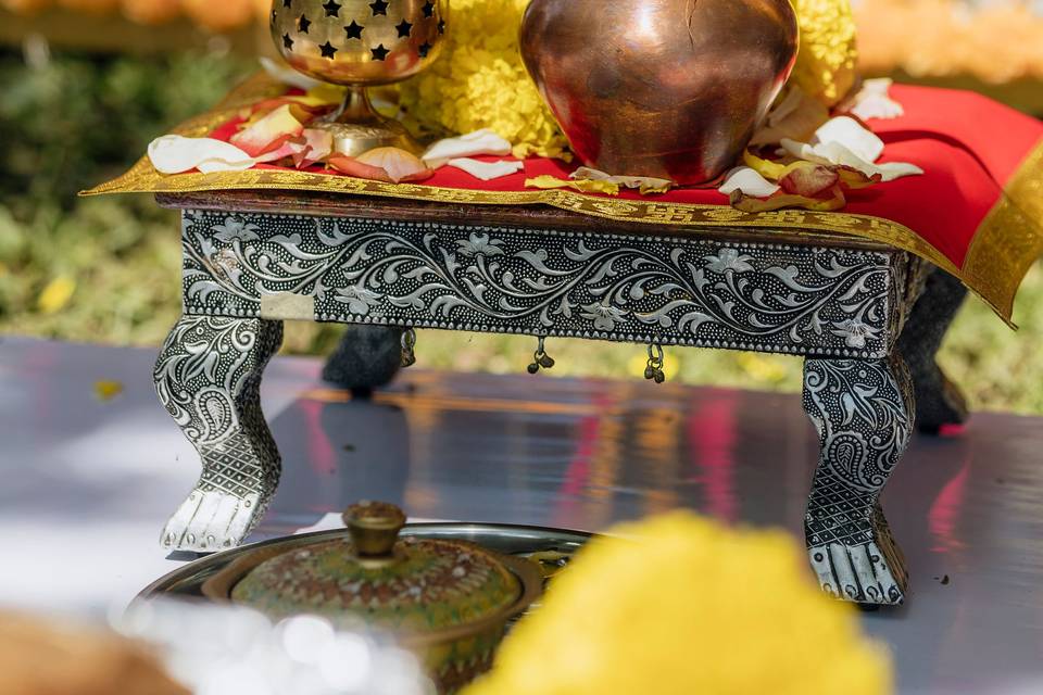 A & N Pithi Ceremony