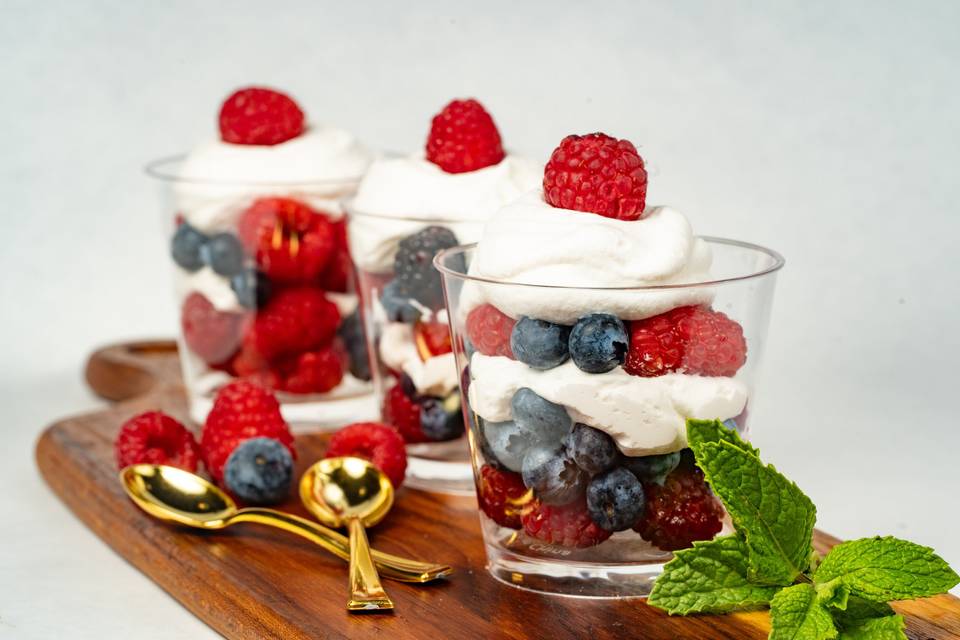 Vegan Berries and Cream
