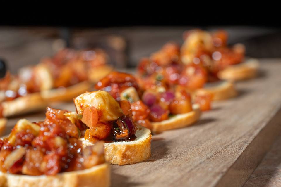 Bruschetta w Balsamic Glaze
