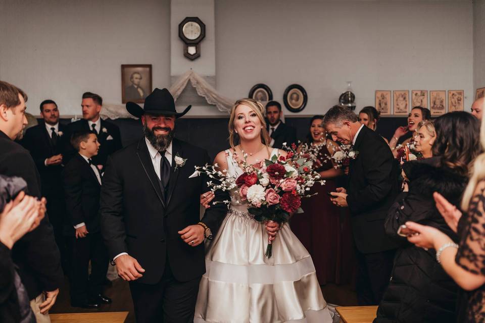 The newlyweds | Photo Credit: Impact Images