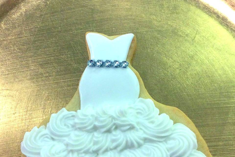 Bridal shower cookie