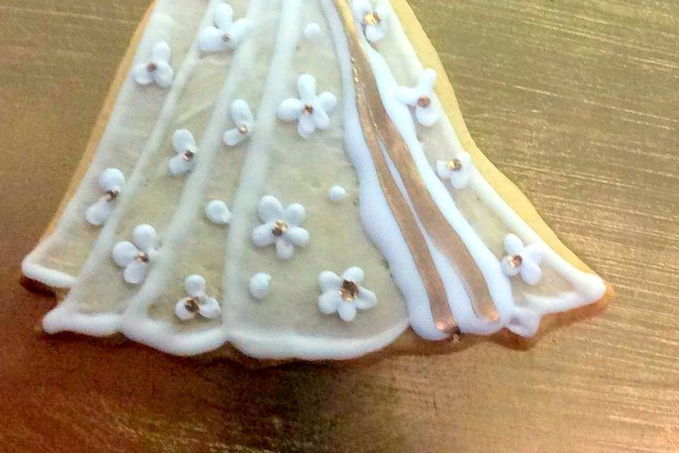 Bridal shower cookie