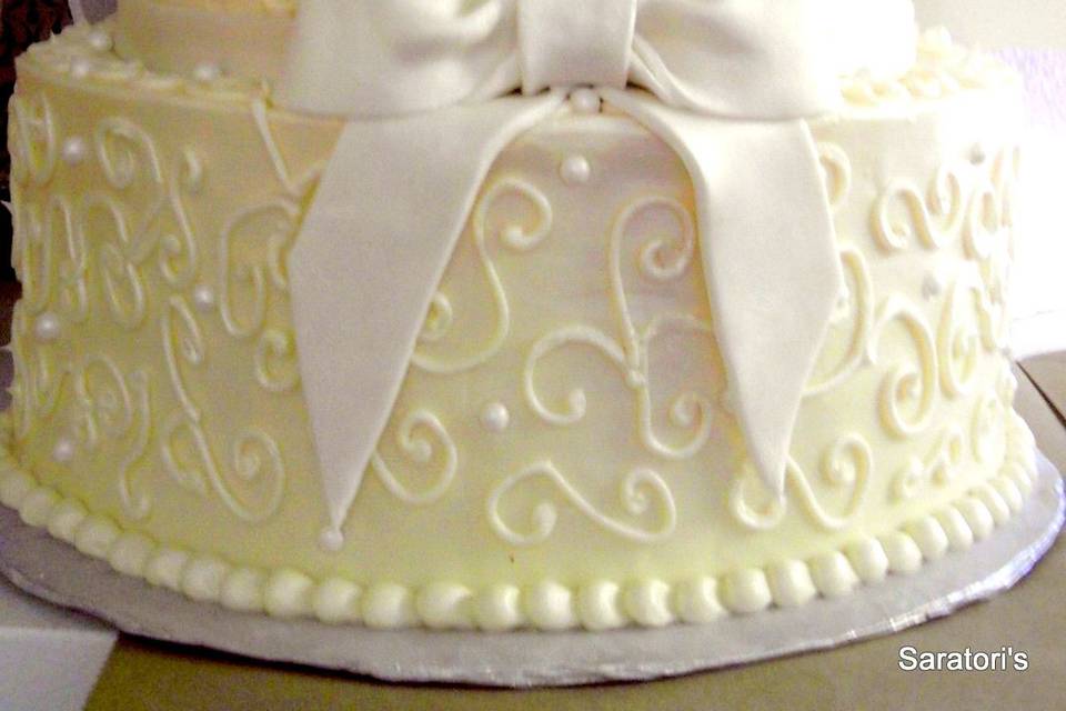 Cream cheese scroll cake