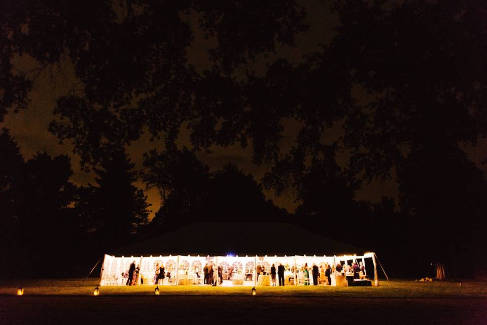 Gunston Hall - tent