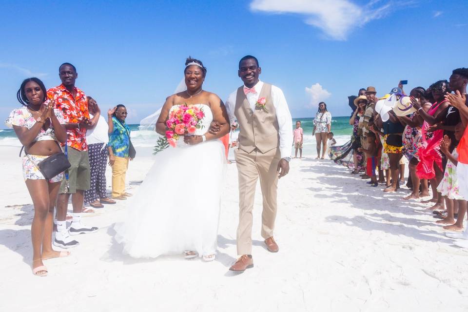 Beach Wedding in Navarre