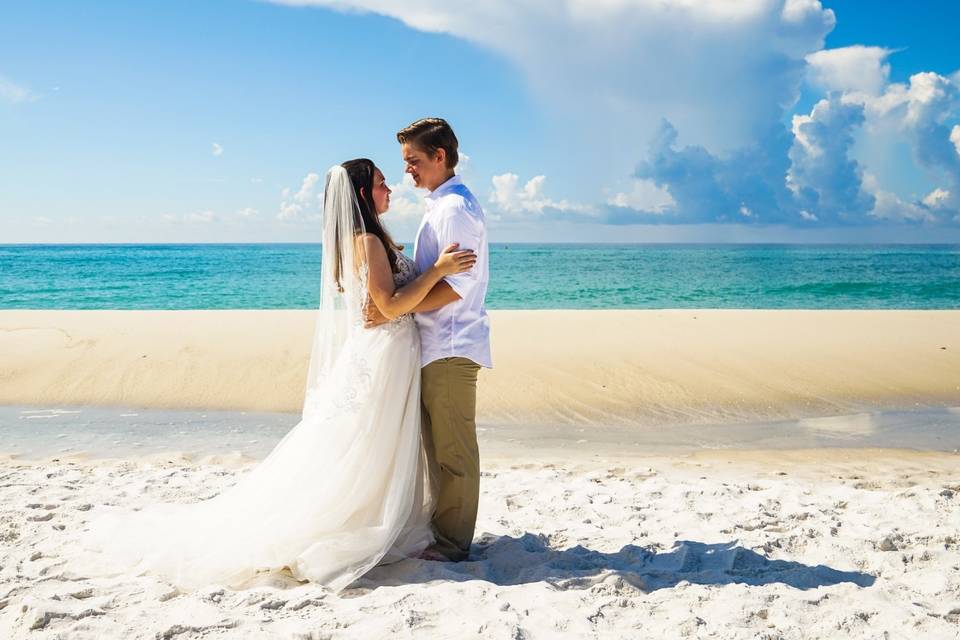 Just married Pensacola Beach
