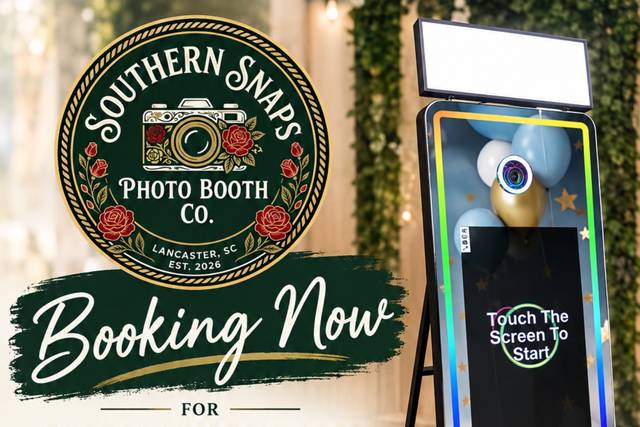 Southern Snaps Photo Booth on Wedding Days