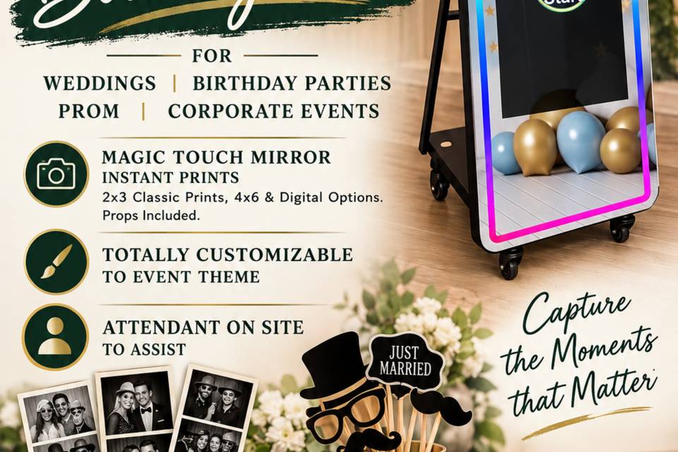 Southern Snaps Photo Booth on Wedding Days