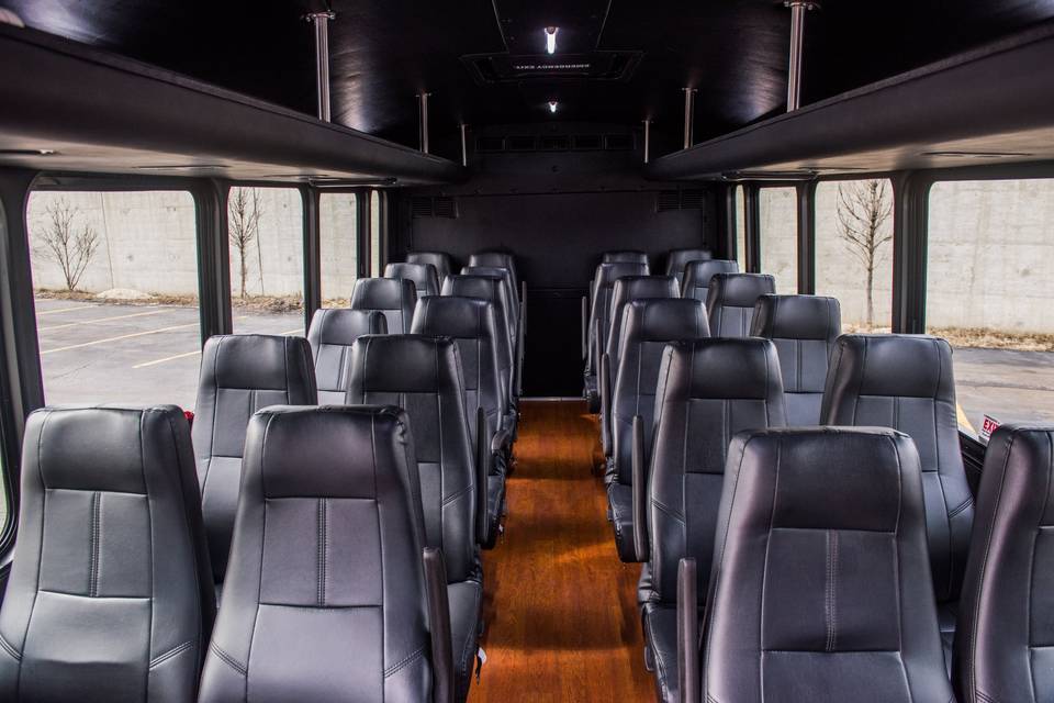 Interior of coach