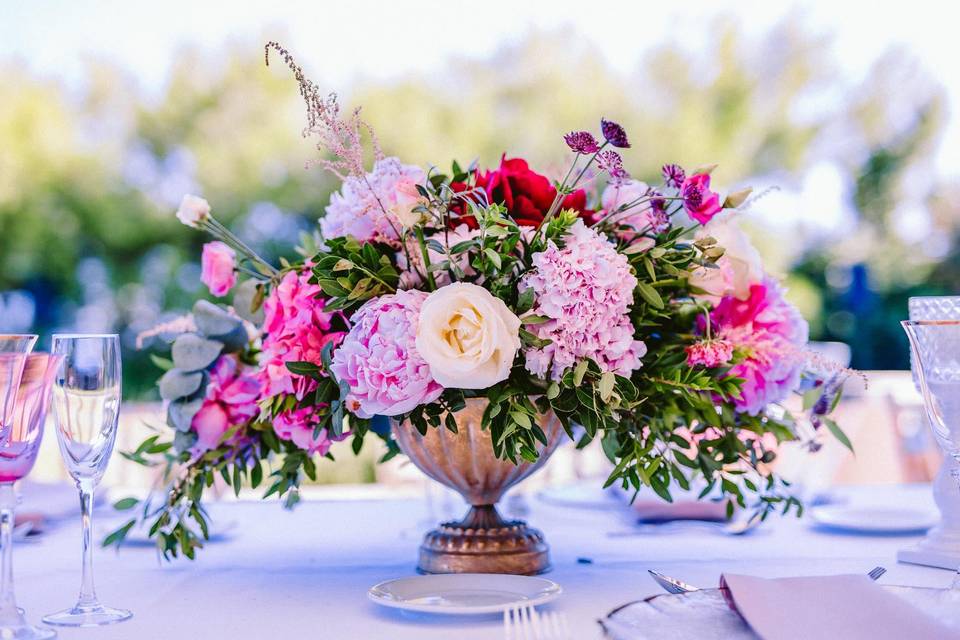 Pink and Fuschia Wedding