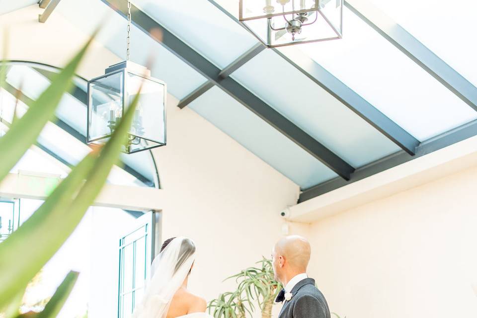 Stylish Bride and Groom