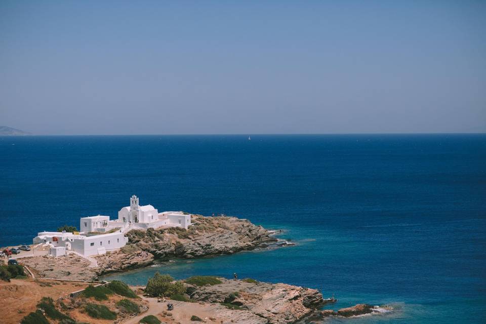 SIFNOS - View of church