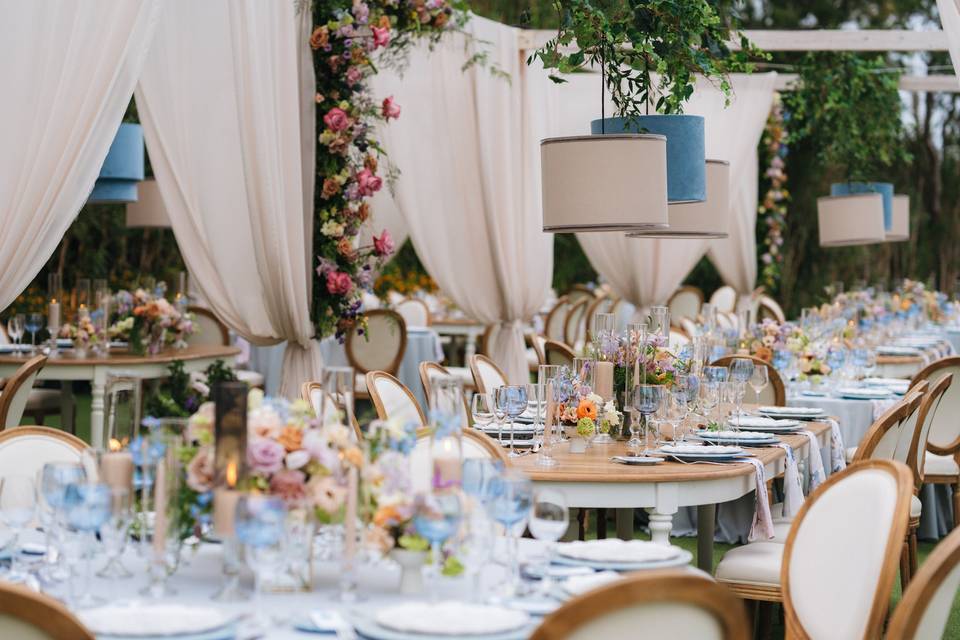 Table Numbers and Florals