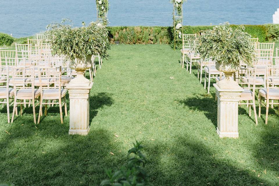 Ceremony decor in Athens