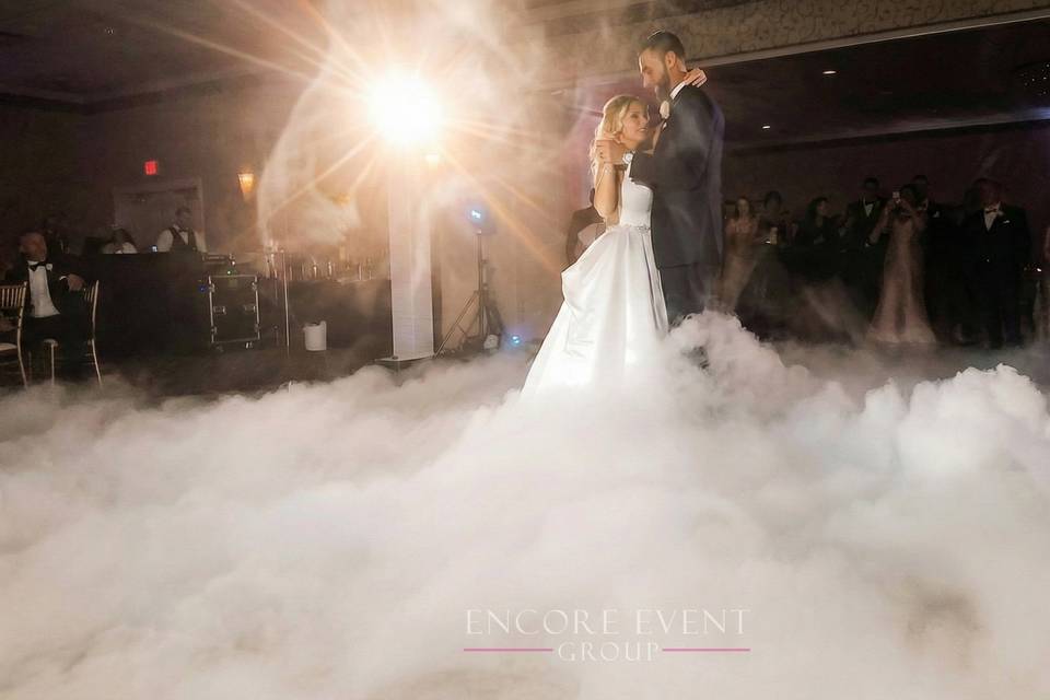 Dancing on a cloud