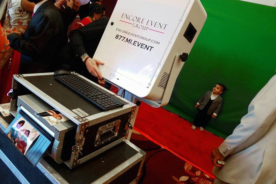 Kentuckiana green screen booth