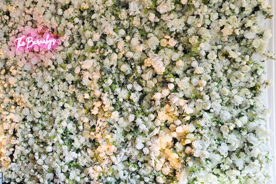 Photobooth flowerwall Kentucky