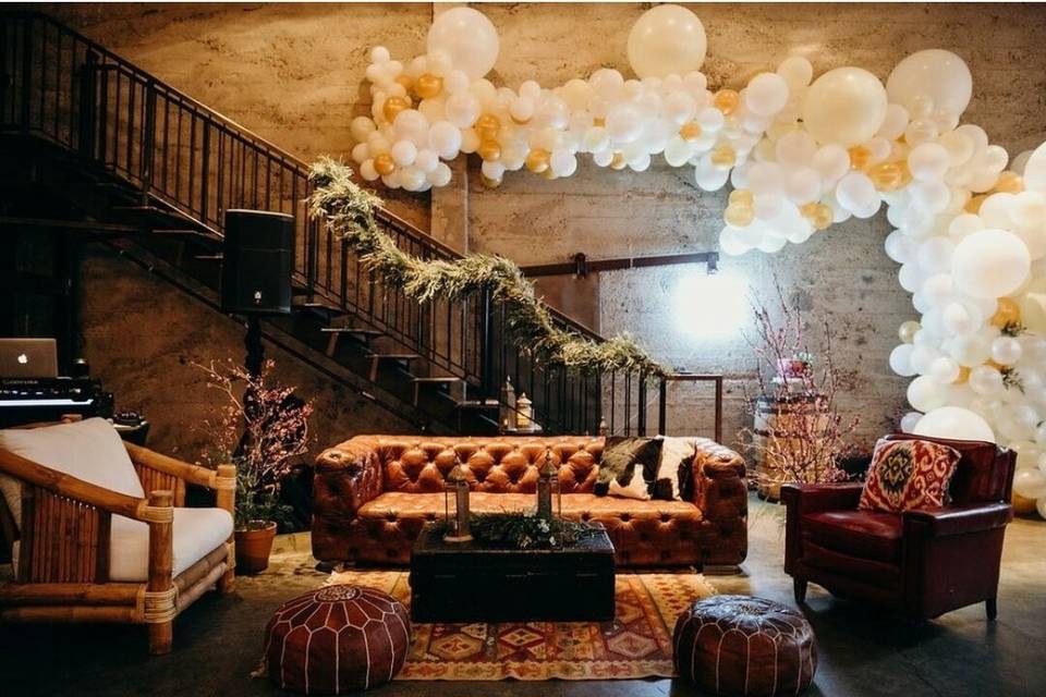 Stars Above Balloon Decor