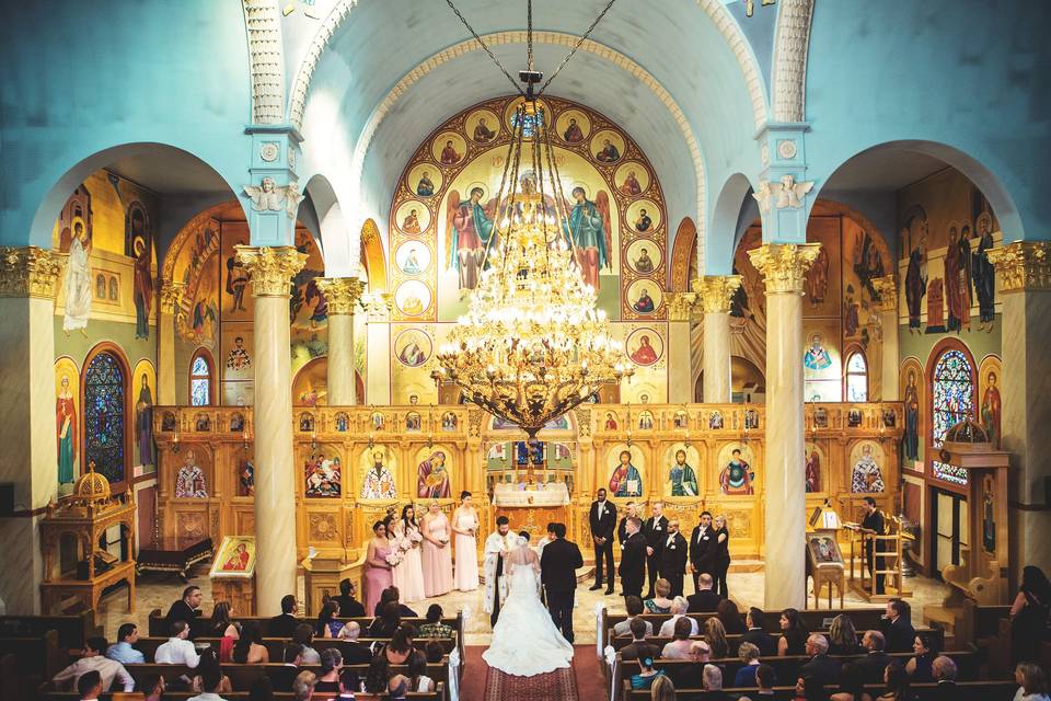 Bride's portrait