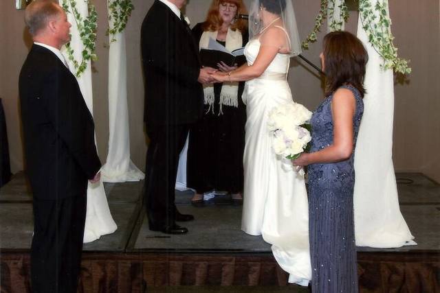 Indoor wedding
