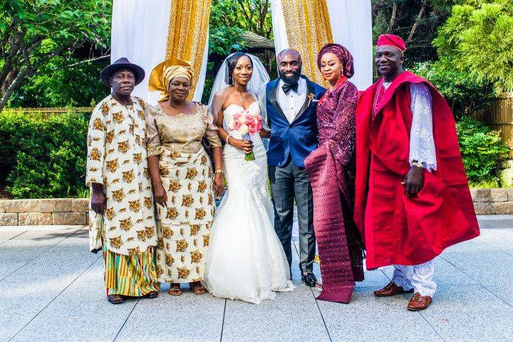 African wedding picture