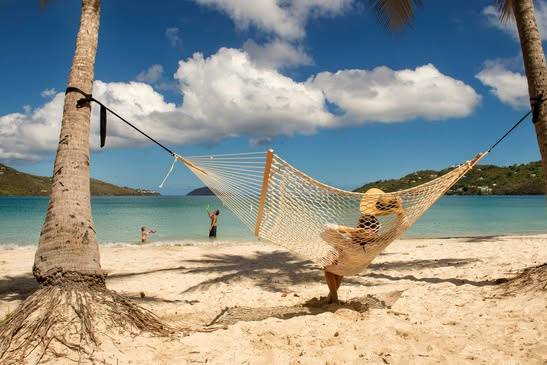 Beach scene
