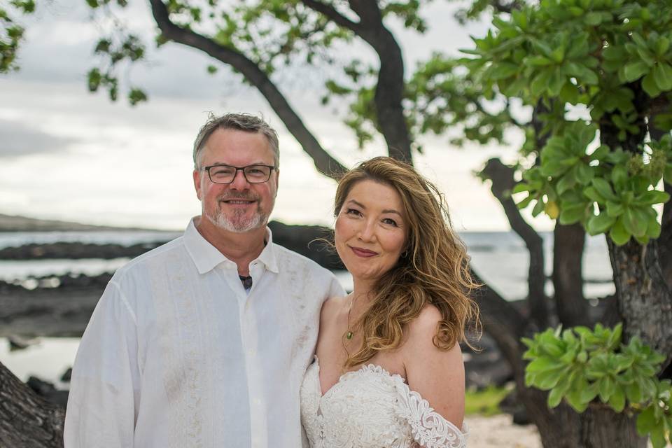 Kikaua Point Kona Wedding