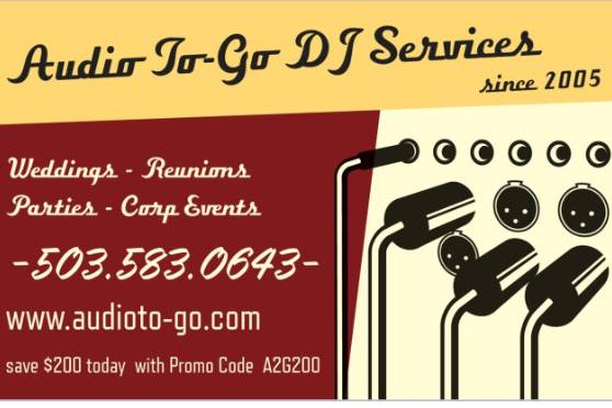 Audio To-Go DJ Services