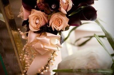 Gorgeous Bridal Bouquet, my florist is my lifeline!Photo by The Studio Photographers