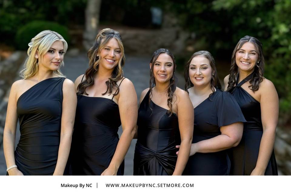 Bridesmaid Glam