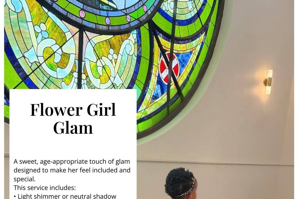Flower Girl Glam