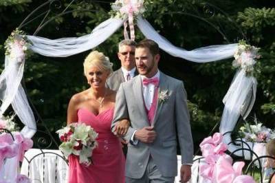 Flower girl and boy