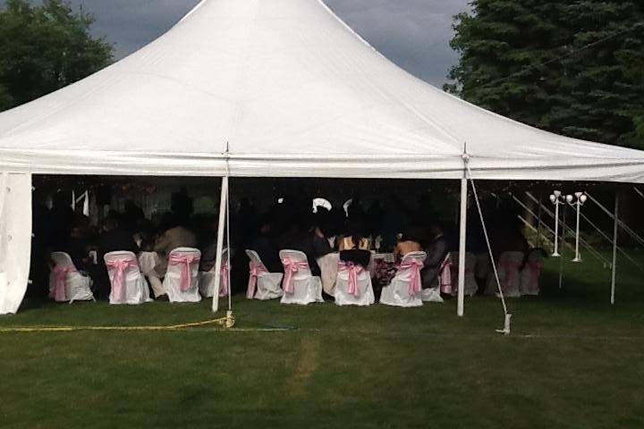 Outdoor reception