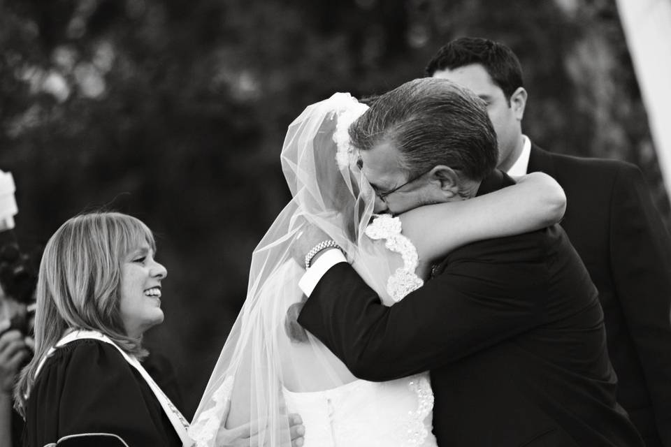 A wedding by the sea