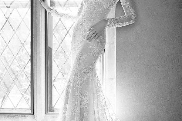 Lace gown