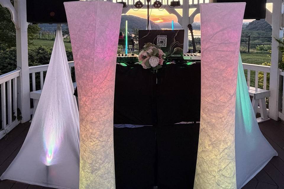 Wedding setup