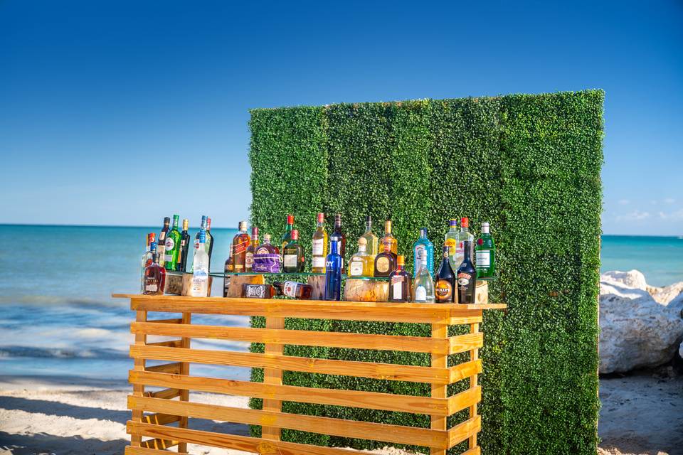 Bar at the beach