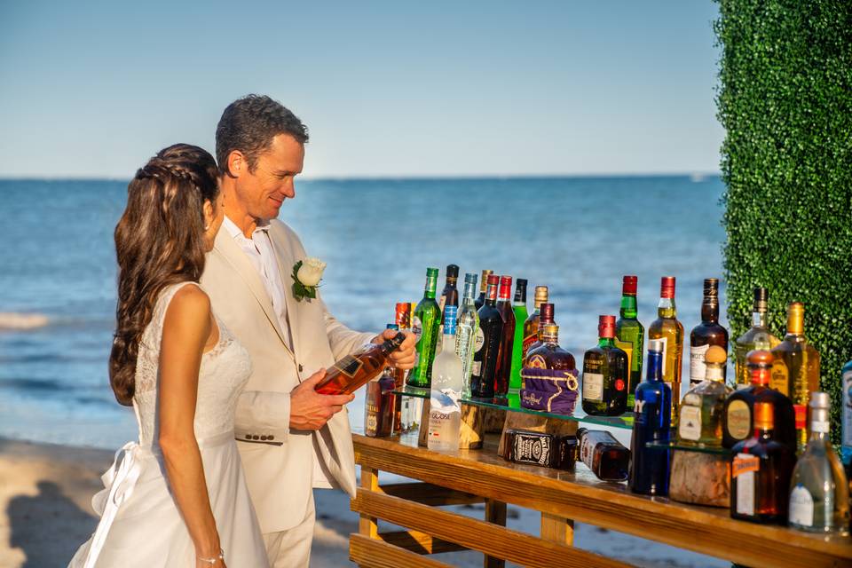Beach Wedding Cocktail