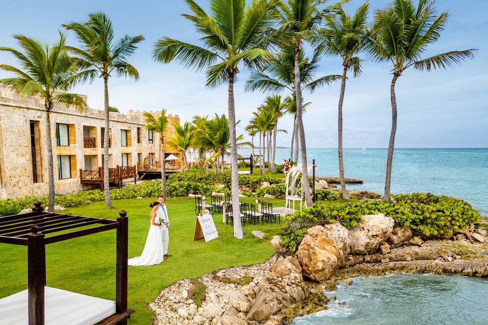 Island Suite Wedding Ceremony