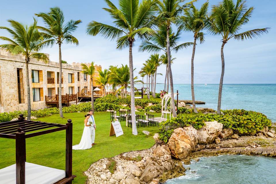 Island Suite Wedding Ceremony