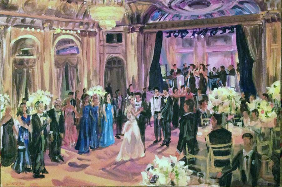 Event Painting by Katherine