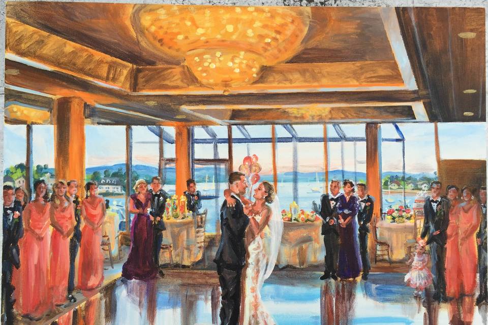 First dance at the Oyster Point Beach Club, 18