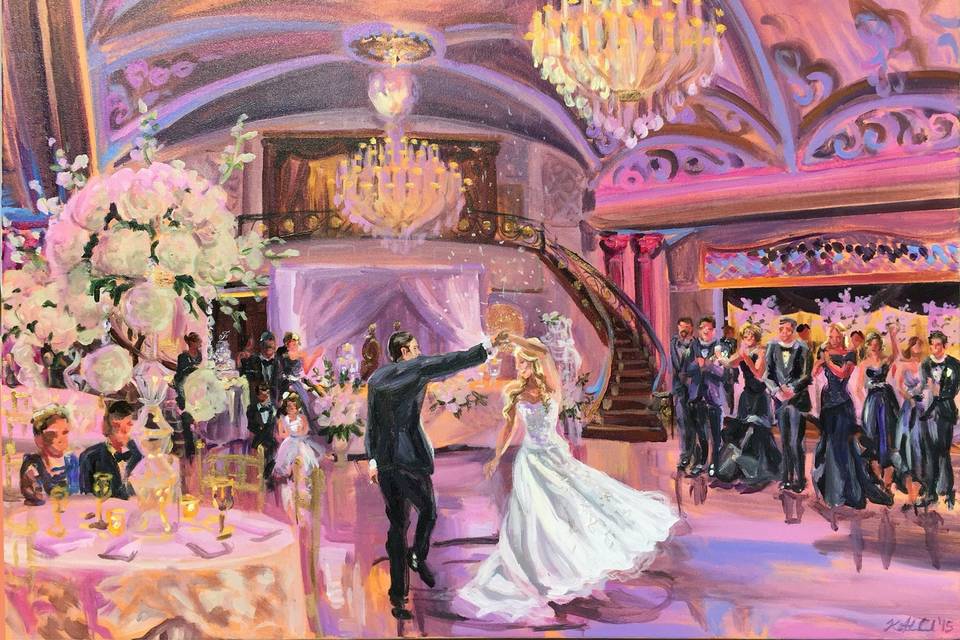 First dance at the Venetian, NJ, 24