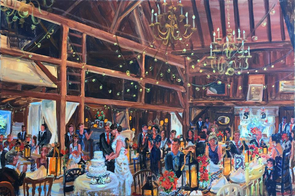 Event Painting by Katherine