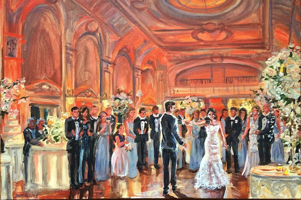 First dance, Bourne Mansion, 18